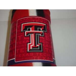  Texas Tech Fleece Blanket Throw