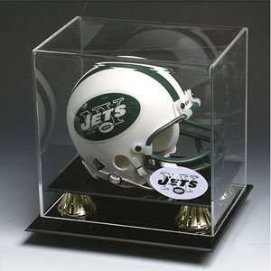 New York Jets NFL Full Size Football Helmet Display Case:  