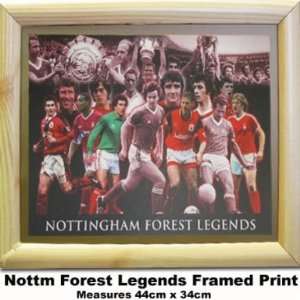  Nottingham Forest Legends Print