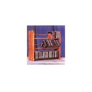 Wood Shed Solid Oak Dowel CD Rack TWS 301: Electronics
