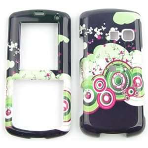 LG Banter UX265 AT&T Polka Dots   Green/Pink Circles and Dots on 