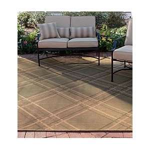 710 Square Hamilton Easy Care Plaid Flat Weave Indoor And Outdoor Rug