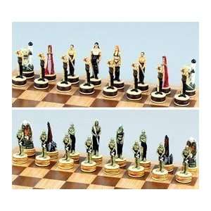 Slayer And Dead Chess Set, King3 1/4   Chess Chessmen  