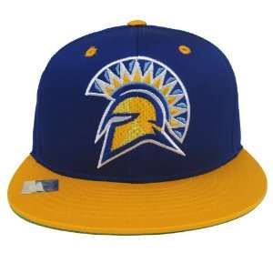  San Jose State Spartans Retro Logo Snapback Cap Hat Blue 