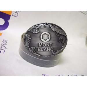  MONT BLANC MENs BELT BUCKLE WITH LEATHER BELT/STRAP By 
