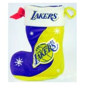  Los Angeles Lakers 10 Holiday Stocking