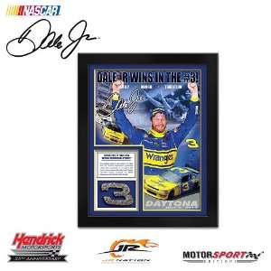 Dale Jr. #3 Wrangler Track Tribute Wall Decor Own A Piece Of Racing 