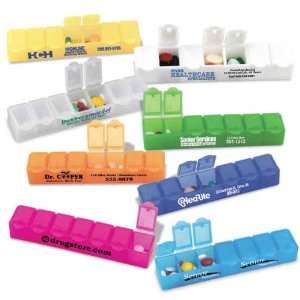  All week pill box with snap tight lids. Health & Personal 