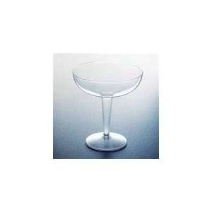  Berry Plastics Martini Glass 2 Piece 12 oz. CPL30427 