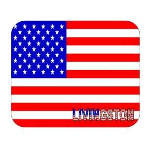  US Flag   Livingston, New Jersey (NJ) Mouse Pad 