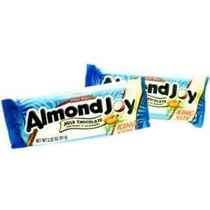 Almond Joy, King Size, 3.22 oz, 18 count  Grocery 