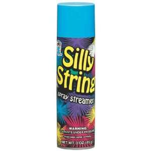  Blue Silly String, Made in USA  3 oz. Health & Personal 