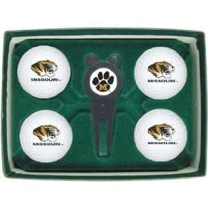Missouri Tigers (University of)NCAA Golf Ball & Divot Gift Set  