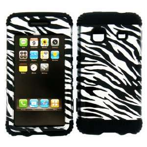  2 in 1 Hybrid Case Protector for Samsung Galaxy Prevail 