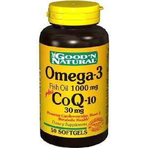   plus CoQ 10 1030 mg 50 Softgels Goodn Natural