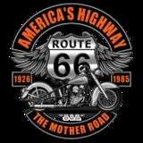 RT 66 AMERICAS HWY 1926 1985 THE MOTHER ROAD HARLEY RIDER T SHIRT M TO 
