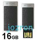   Trans It Slim LX 16GB 16G USB Flash Pen Drive Disk Mini Stick Black