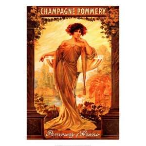  Champagne Pommery   Poster (20 x 28)