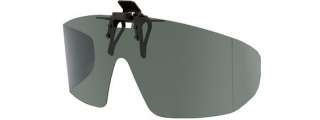 Gwrap Polarized Grey Clip on Flip up sunglasses  