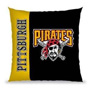  Pittsburgh Pirates Pillow   27in Vertical Stitch: Sports 
