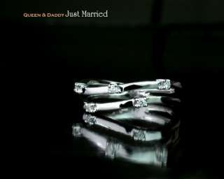 Just Married Danish Design Classic Wedding Diamond Ring  