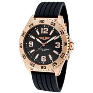 By Invicta Mens 20036 003 Black Dial Black Silicone Watch 