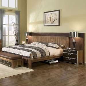   Platform Bed (California King) by Aico Furniture: Home & Kitchen