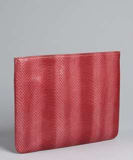 BCBGeneration lipstick python embossed faux leather Andy iPad case