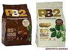 Lot of 2 PB2 Regular & Chocolate Powdered Peanut Butter New