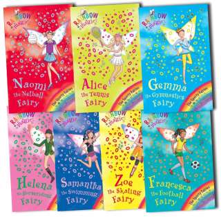 Rainbow Magic Sporty Fairies Collection Daisy Meadows 7 Books Set 57 