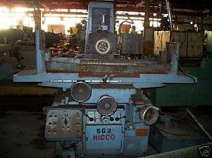 USED NICCO RECIP. SURFACE GRINDER 24 X 11 TABLE  