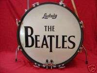 The Beatles bass drum logo & Ringo Ludwig sticker set  