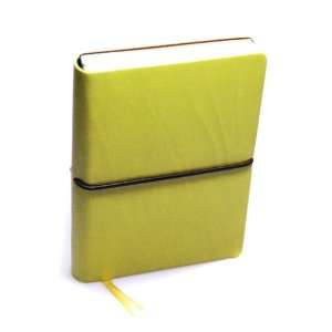  Ciak Large Lime Journal, with lined ivory cream interior 
