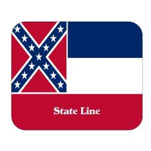  US State Flag   State Line, Mississippi (MS) Mouse Pad 