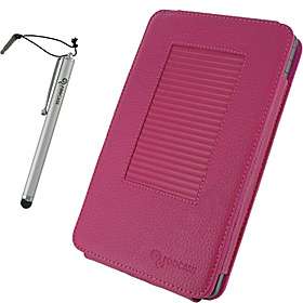 rooCASE Multi View Leather Case w/ Stylus for B&N Nook Color    