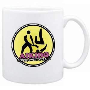  New  Aikido  Blood , Sweat & Tears Retro  Mug Sports 