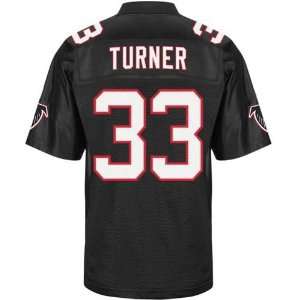  Falcons #33 Michael Turner Black Jerseys Authentic Football Jersey 