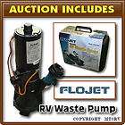 flojet portable rv waste water macerator pump kit brand new