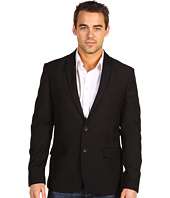Shades of Grey   Two Button Notched Lapel Blazer
