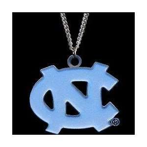 College Logo Pendant on Chain   North Carolina Tarheels:  