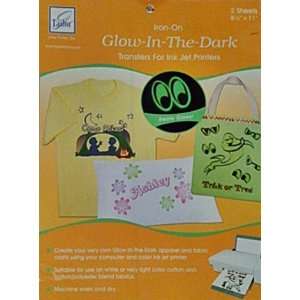  Iron On Glow in the Dark Transfer Sheets for Ink Jet 