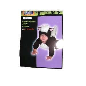   : Infant Toddler Skunk Halloween Costume 6 12 Months: Everything Else