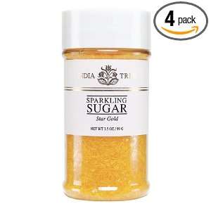 India Tree Sugar, Star Gold, 3.5 Ounce (Pack of 4)  