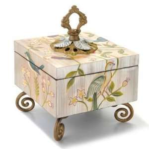  Hand Painted Decorative Bird Box: Home & Kitchen