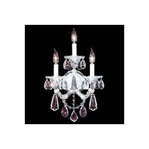 By James R Moder Maria Theresa Royal Collection Silver Finish 3 Light 