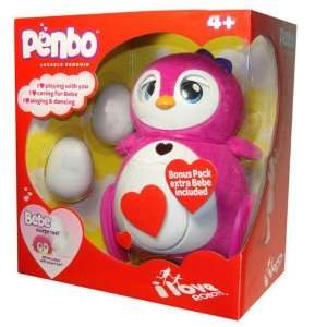   Nova Penbo Interactive Waddling Penguin with 2 Bebe Toys & Games