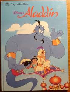 Disney Aladdin Big Golden Book 1992 MINT EXCELLENT 9780307123480 