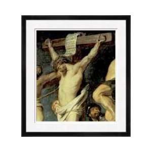  Christ Between The Two Thieves 1620 Framed Giclee Print 