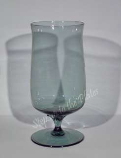  mist wine for your consideration silver mist crystal wine glass blue 