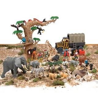    Animal Planet Jungle Fortress Tree House Playset: Toys & Games
